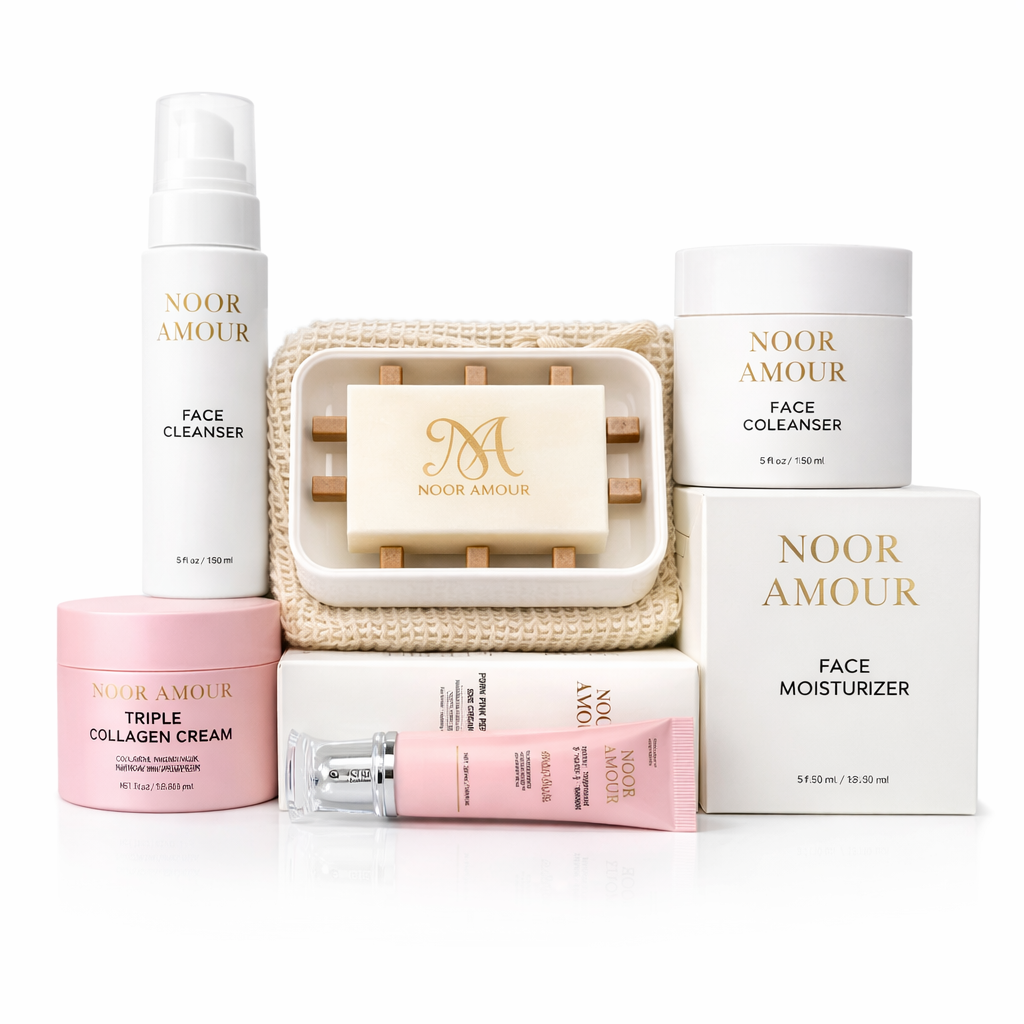 Noor Amour Complete Skin Care Set